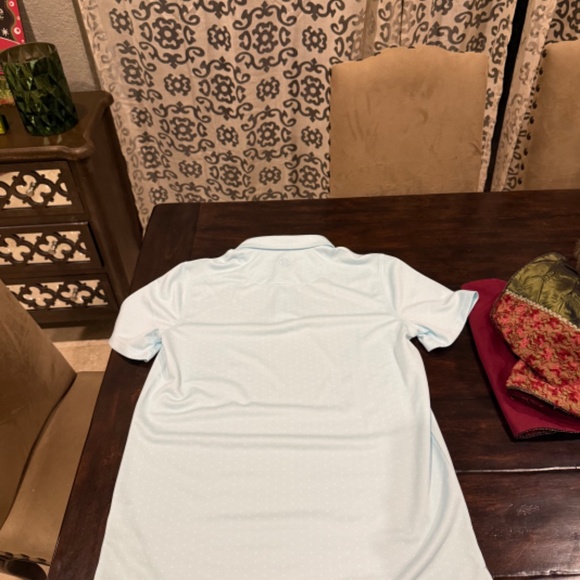 G/Fore Men's Medium Daybreak Polkadot Jacquard Polo MSRP $120 - Picture 6 of 9